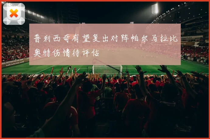 普利西奇有望复出对阵帕尔马拉比奥特伤情待评估