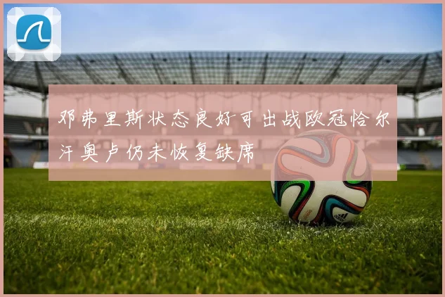 邓弗里斯状态良好可出战欧冠恰尔汗奥卢仍未恢复缺席